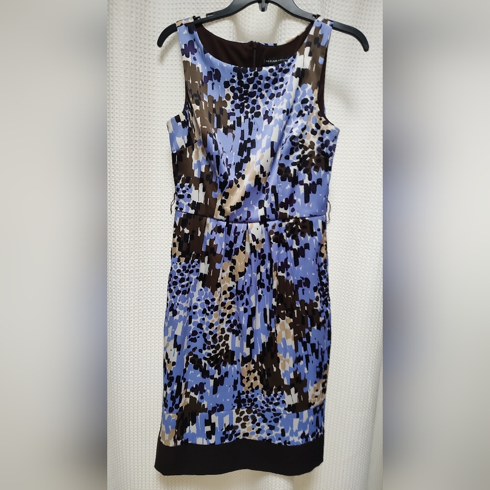 Dress Multi Purple Brown 6